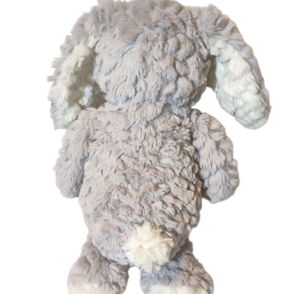 Mary Meyer Bunny Rabbit Shadow Putty Cottontail Plush Stuffed Beanbag Toy 13" - Picture 3 of 4